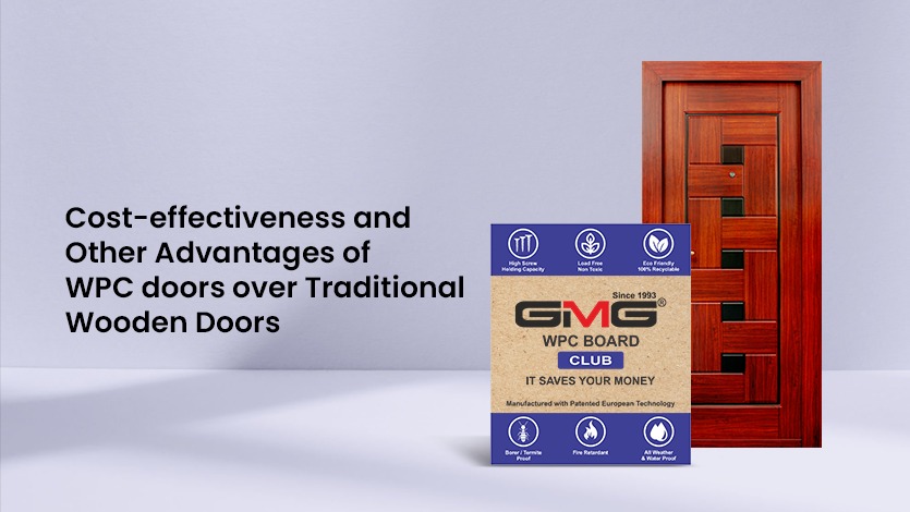 Cost-effectiveness and Other Advantages of WPC doors over Traditional Wooden Doors